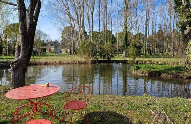 House on the banks of the Sorgue