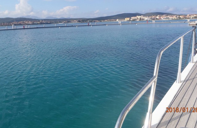 "House" on the sea of Sardinia.
