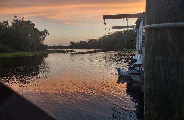 Houseboat Shanty on St Johns River Florida