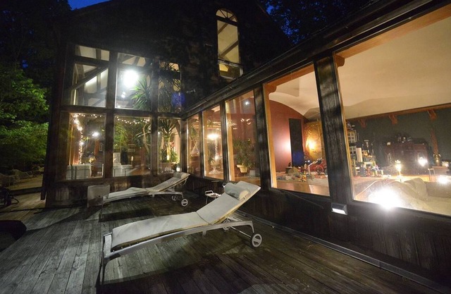 Hudson Valley designer home Midcentury Post Beam 50 acres Private