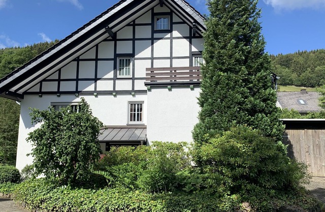 Idyllic Cottage by the stream located in Winterberg's Silbach district