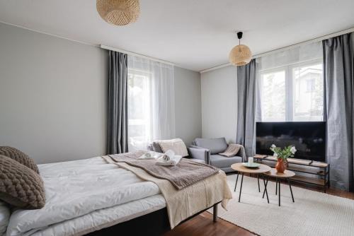 Idyllic studio for 4 guests in Pispala by Come in!