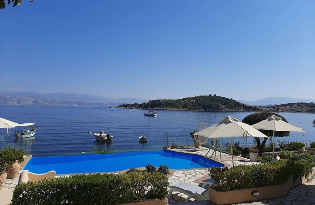 Imerolia beach villa in Kassiopi Corfu