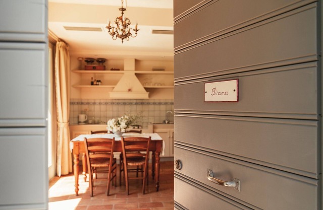 In a historic farmhouse in the hills, with garden and pool, perfect for families