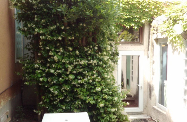 Independent room with its private bathroom, in a garden near Avignon