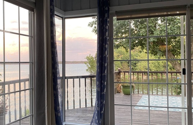 It's all about the views, the dock and that location!