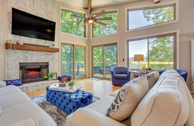 Jasper Vacation Rental w/Decks, Fire Pit & Views!