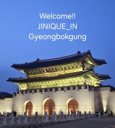 JINIQUE IN cozy stay ,2 Rooms ,3 Queen beds, Gyeongbokgung MRT 10min ,6person possible,restaurant street,Hanbok trip,near Gwanghwamun and Gyeongbokgung Palace