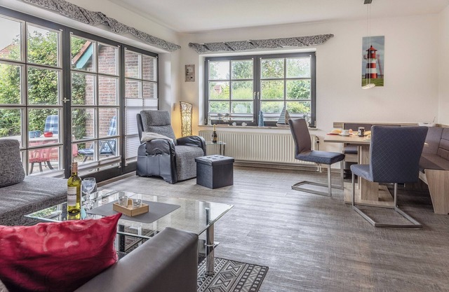 Just enjoy the silence: The ground floor apartment is located near the K