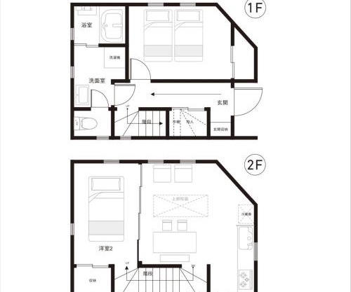 K06 Quiet 2LDK house on JR Yamanote Line Komagome Station