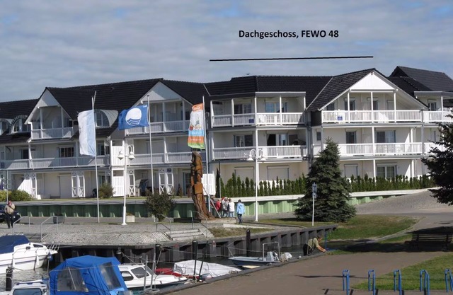 Karlshagen, Hafenidyll 48 - Harbor view WE48