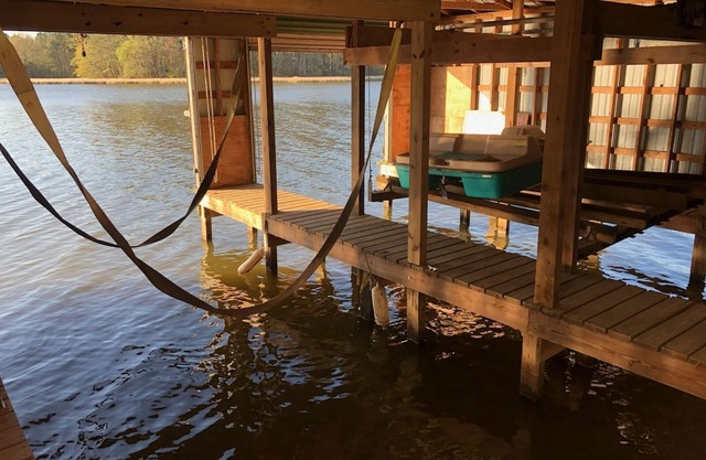 Keepin' It Reel. 4 BR waterfront home with 2 slip boathouse