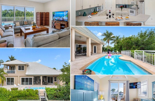 Key Colony Oasis - Waterfront 5BR + Private Pool