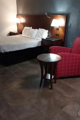 King Bed Hotel Room 220