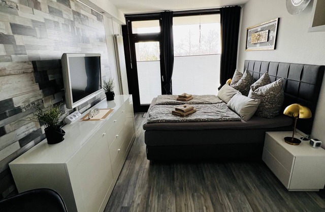 Kleine Möwe, exclusive one-room apartment with sauna in the house, vacation park.