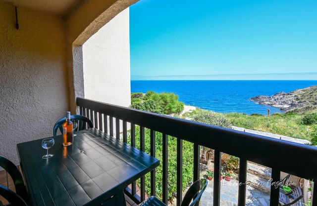 L'OLI SEA-FEET IN THE WATER-A BREATHTAKING SEA VIEW-DIRECT ACCESS TO THE COVE-PARKING AREA