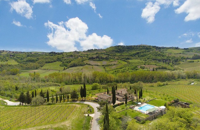 La Capanna - Radda in Chianti. Newly renovated nstone farmhouse with pool & A/C