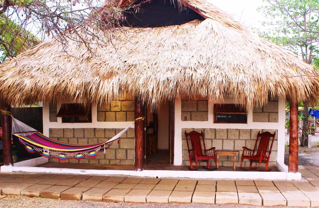 La Casita Nica. In Front Of The House Lies One Of The Best Waves In Nicaragua.