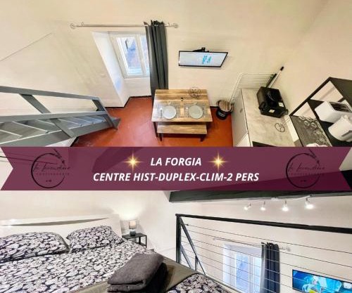 La Forgia - Centre Historique, Duplex, Clim, 2 personnes