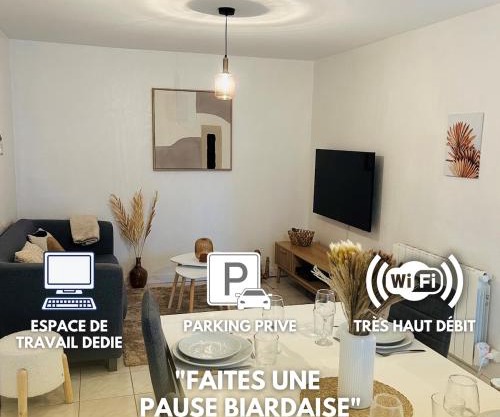 La pause Biardaise -Appartement 2 chambres à Biard