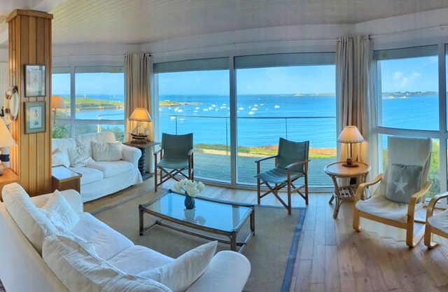 La Villa Grand Soleil - Villa with panoramic sea view and sandy beach 3 minutes away