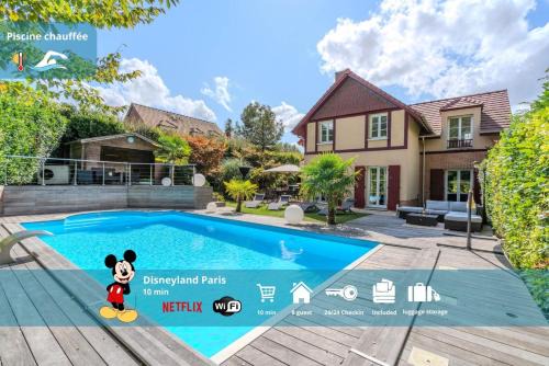 La Villa Maupiti, 8 pers, 10 min Disneyland Paris