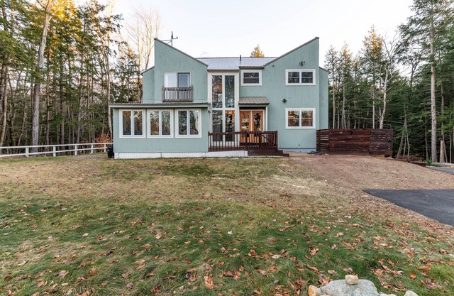 Lake House in the Trees