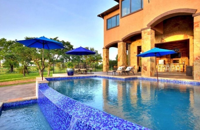 Lake Travis DeepWaterfront Home: Views, Pool, Dock, Outdoor Kitchen, OpenAir Bar
