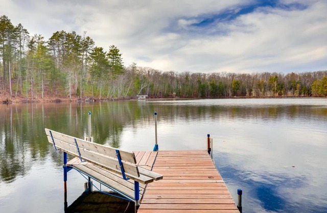 Lakefront Rhinelander Cabin with Dock and Fire Pit!