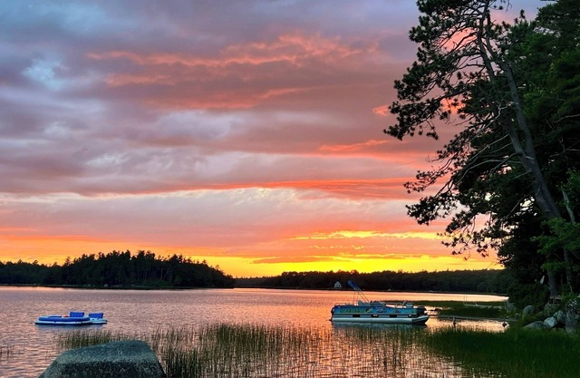 Lakeside Loft in the Maine Woods an hour from Acadia National Park