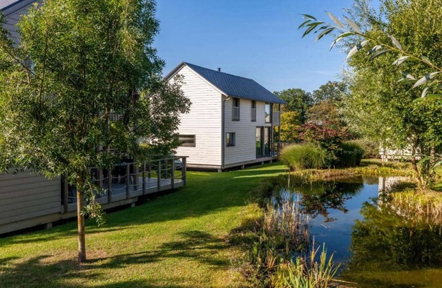 Lakeside Villa with Sauna