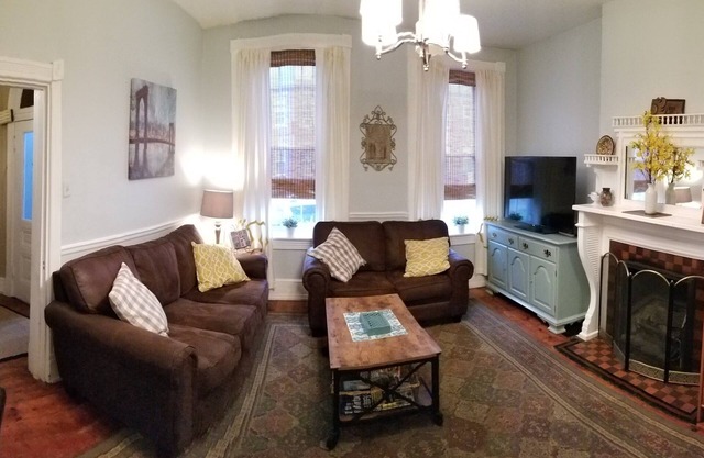 Lancaster City home with fenced yard and off street parking, walk to downtown