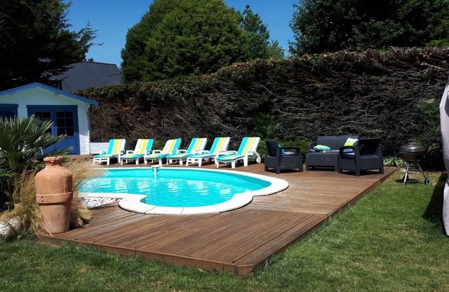 Large detached villa with private pool not overlooked