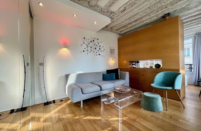 Large furnished studio Paris Marais Centre Pompidou