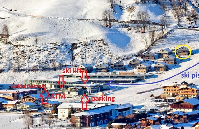 Large luxury chalet: on the skip & toboggan run and the Smaragdbahn (gondola).