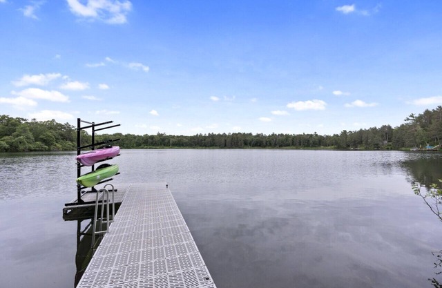 Large Private Lake Front Home w/space to entertain