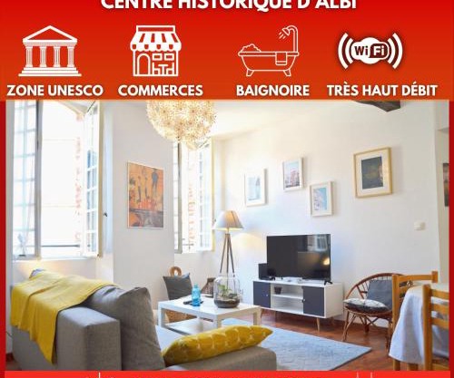 Le Chaud Vin - Centre historique Albi - Zone Unesco - Animaux acceptés