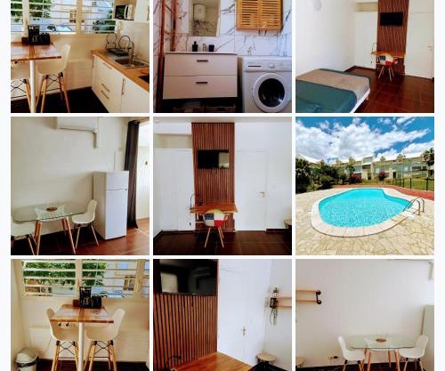 Le Studio Oncle Sam - Accès piscine et plage