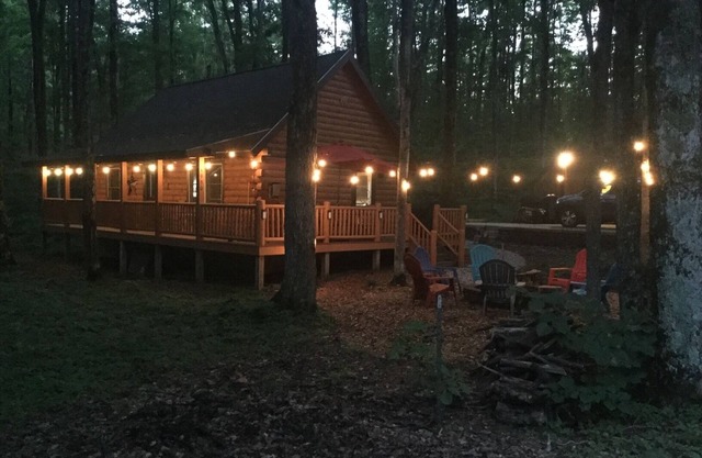 Leister Kabine in the Woods