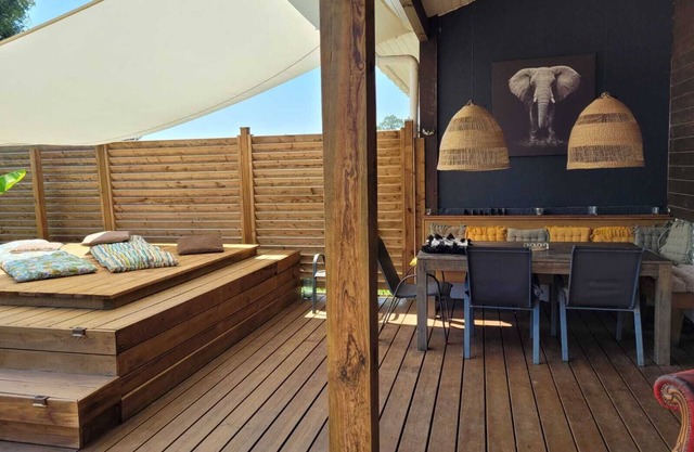 "les Deux Palmiers", Maison Avec Jacuzzi au Calme a 10 min des Plages