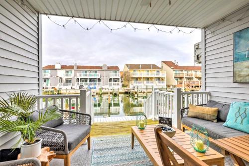 Less Than 1 Mi to Boardwalk Bayfront Ocean City Condo