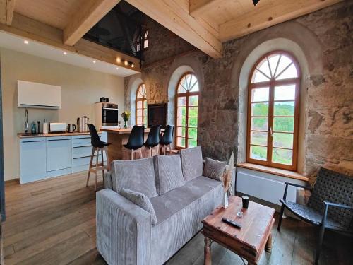 Lichtdurchflutetes Apartment mit Sauna & Kamin