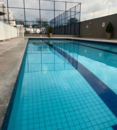 Lindo apartamento mobiliado, ar condicionado, cozinha equipada