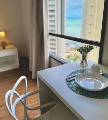 Lindo apartamento no Comfort Hotel a poucos passos da Beira Mar