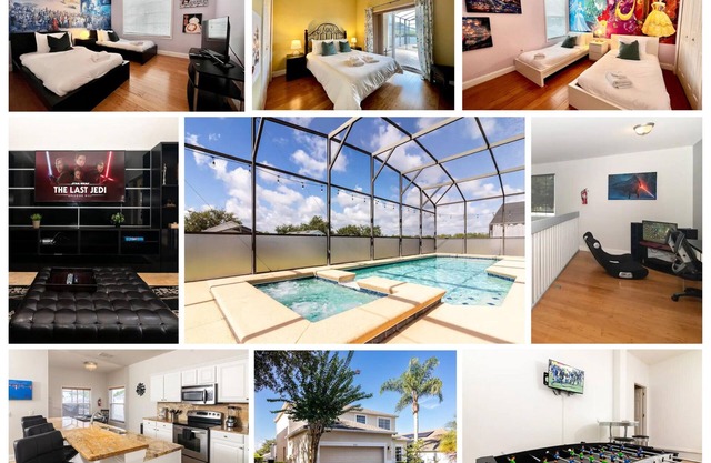 Live the Good Life in Davenport! 6 BDR w/Private Pool, Minutes from Disney