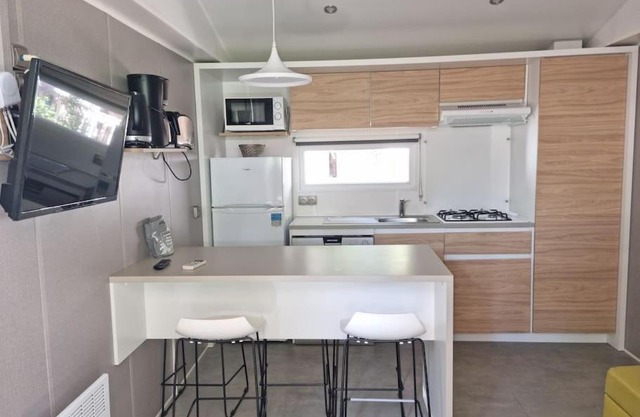 Location d'un mobil-home de 35 m² au Camping Les Sables d'Or - 4 étoiles avec grand parc aquatique
