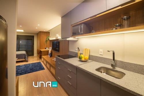 Loft 1105 Parque Una com garagem