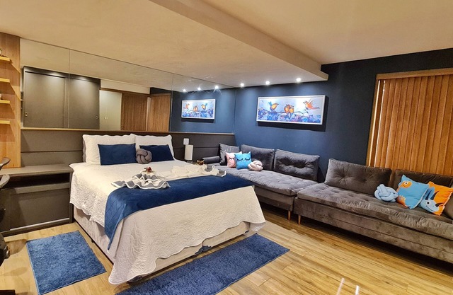 Loft Lindo com Ar Condic, WIFI, Perto de Capivari