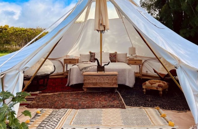 Lokahi · Cozy Bell Tent - Lokahi - on Hawi Nani Ranch