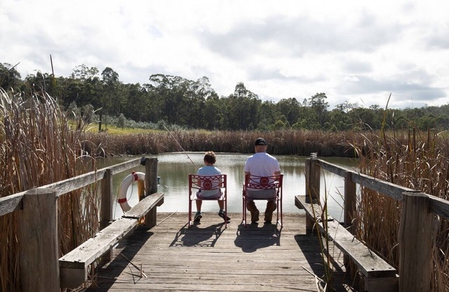 Lonely Goat Olives, Hunter Valley. Children under 12 free. Pet friendly.
